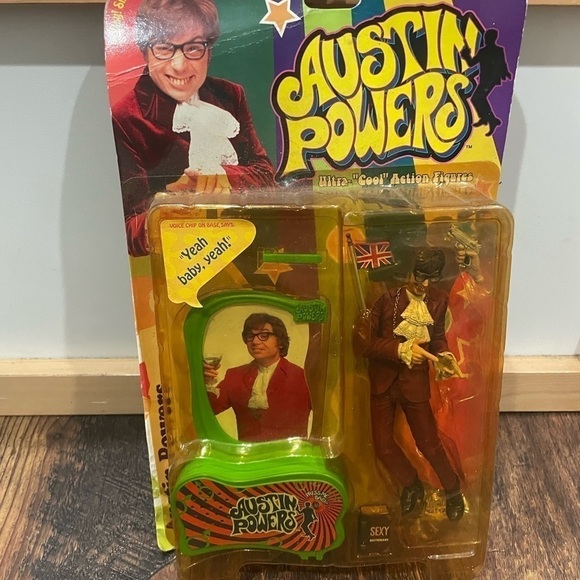 Austin Powers Talking Action Figure - Picture 1 of 4